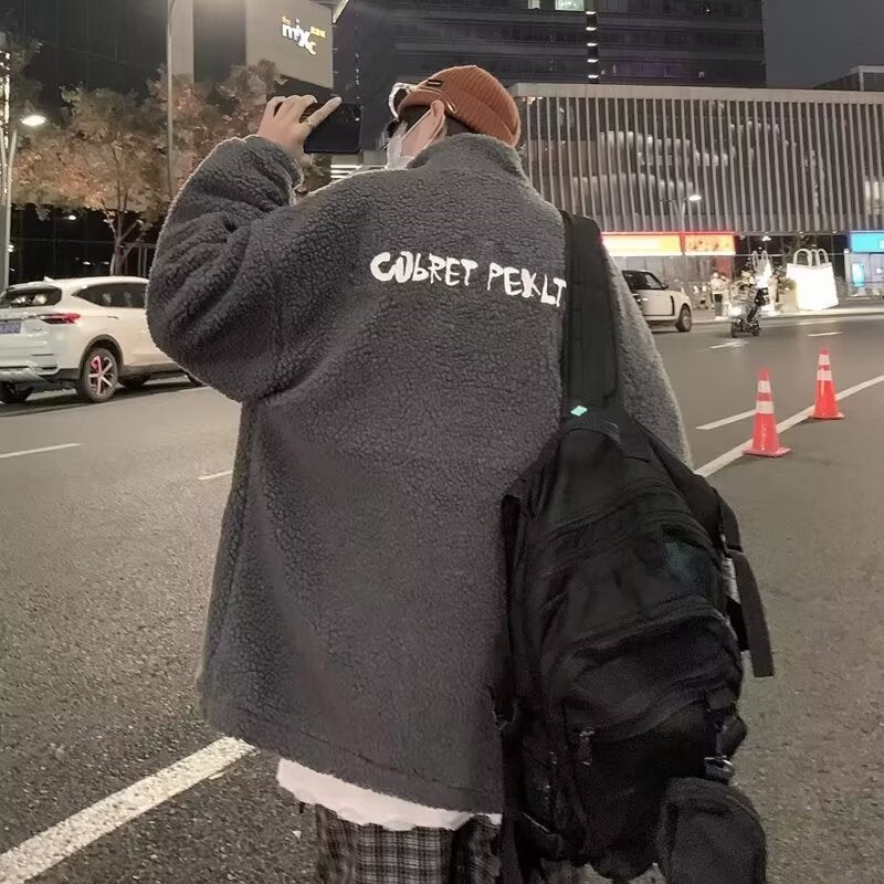CBCX17KE-72B 日系复古羊羔绒外套(2色)
