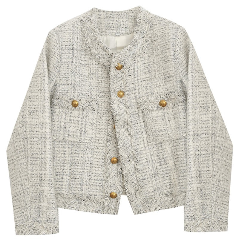 CGCXY 593-1-137B 春秋季有內裡粗花呢羊毛西裝外套