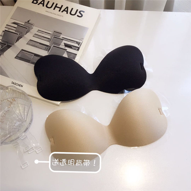 CGF1835-30B 乳貼隱形胸貼防滑聚攏上托矽膠文胸(2色)