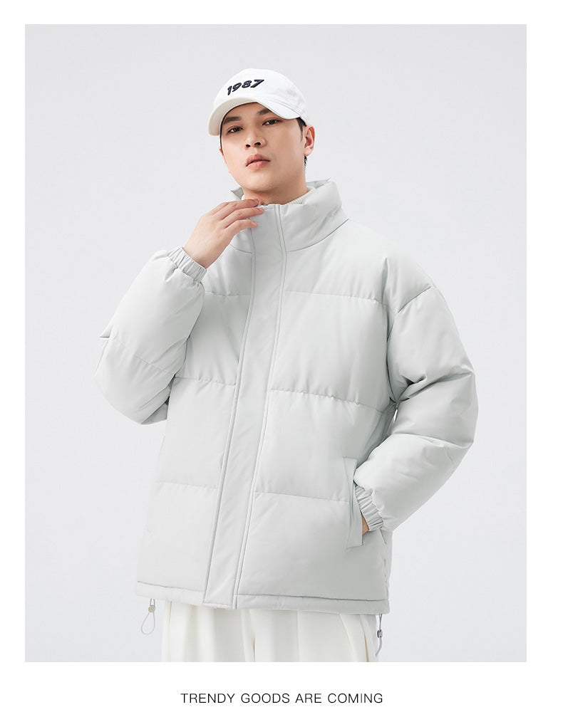 CBCMYM24-99999-65B 冬季羽絨棉服加厚立領百搭寬鬆保暖禦寒外套(男女同款10色)