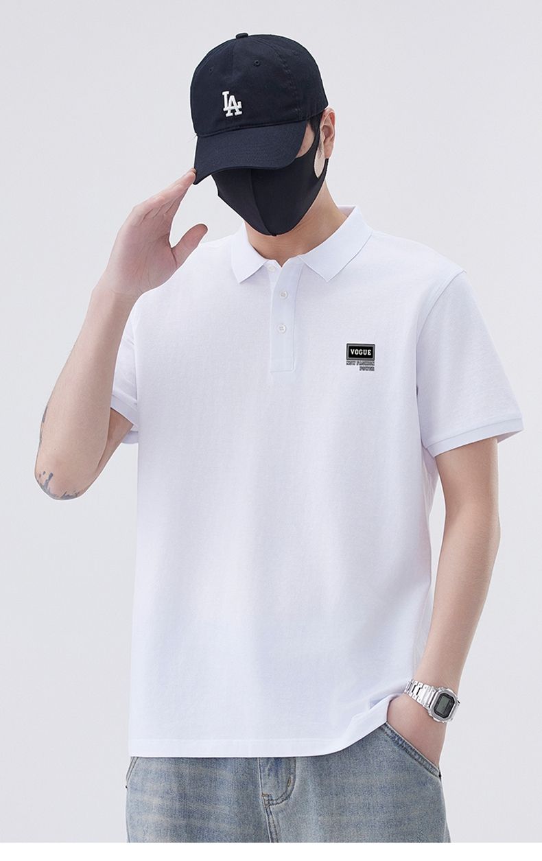 CBED1858-1B 春夏新款短袖T恤翻领POLO衫(8色)