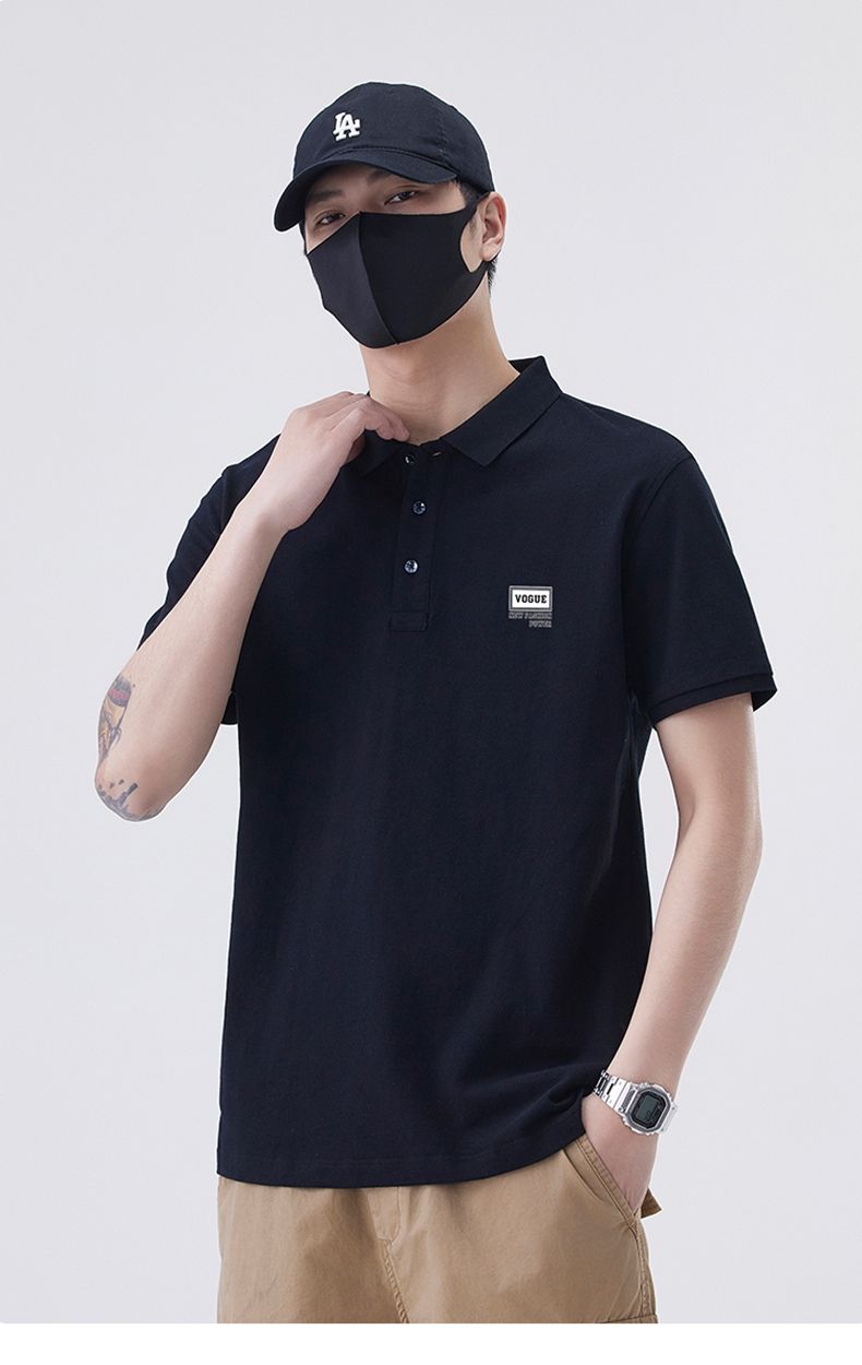 CBED1858-1B 春夏新款短袖T恤翻领POLO衫(8色)