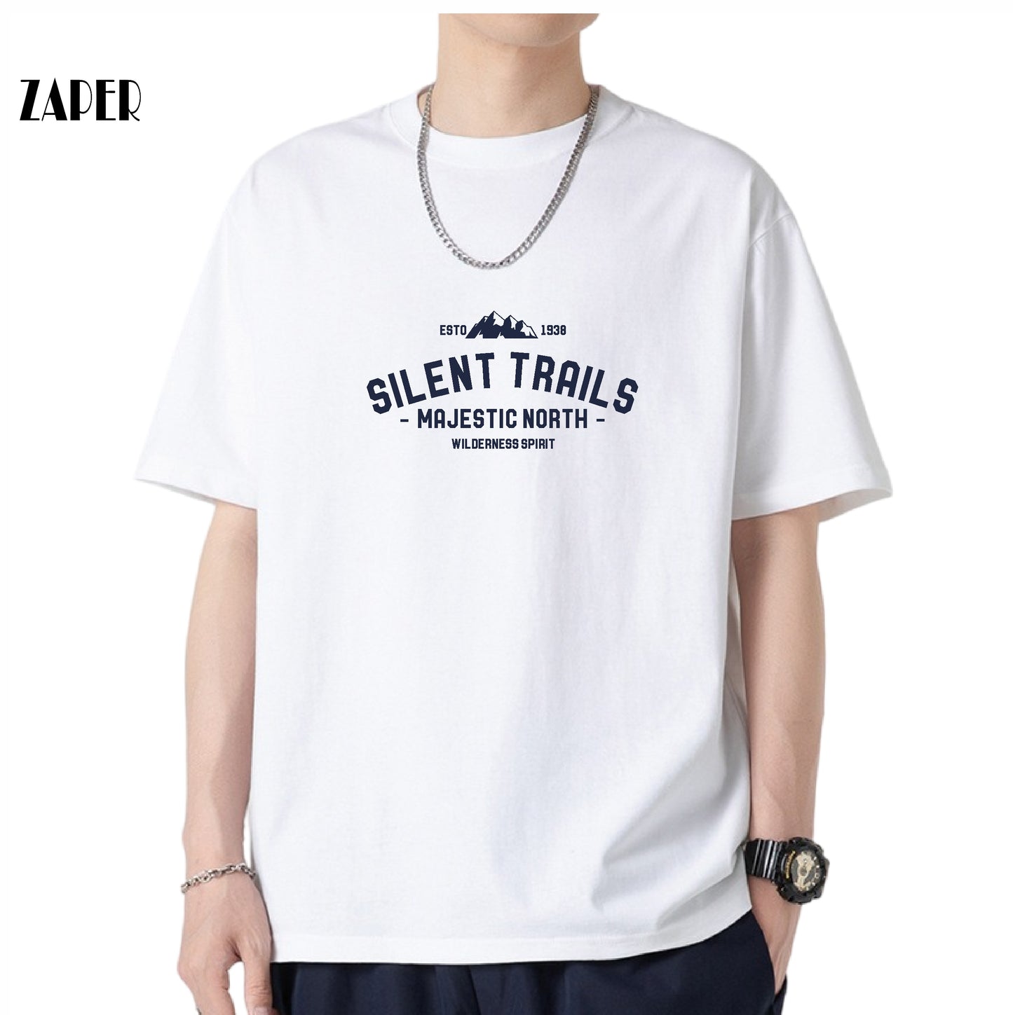 CBE506281-14A-TD 重磅240克緊密精梳純棉寬鬆圓領T恤(6色.男女同款)