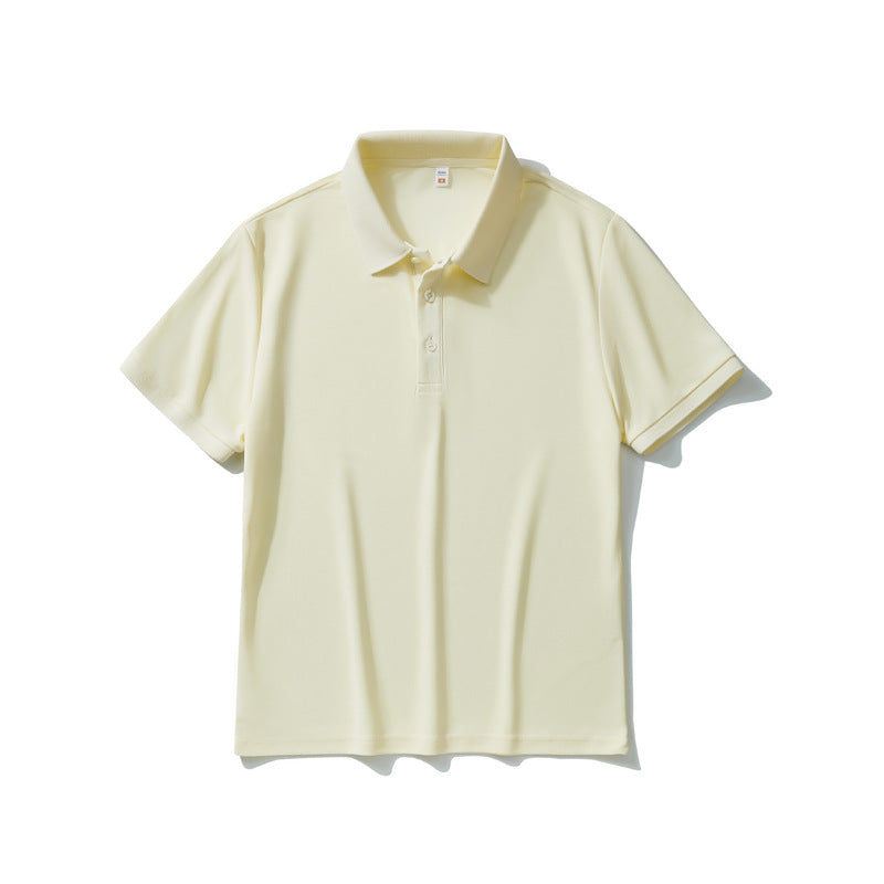 CBES1688-124B 夏季POLO衫純色翻領商務休閒時尚簡約(8色.男女同款)