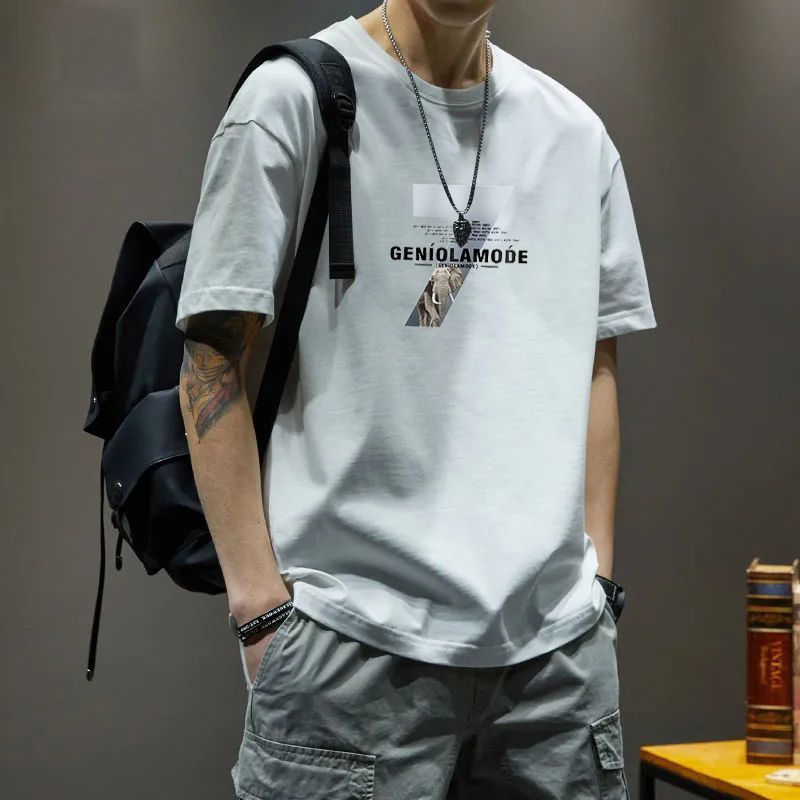 CBE1563-96B 純棉200克短袖T恤圓領大碼半袖(3色)