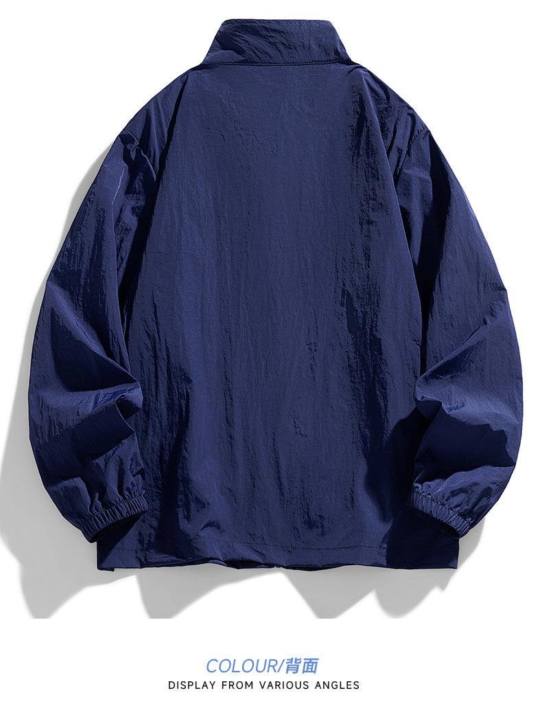 CBCMT2540-124B 立領夾克防曬衣夏季無帽日系凉感防曬服外套(5色)