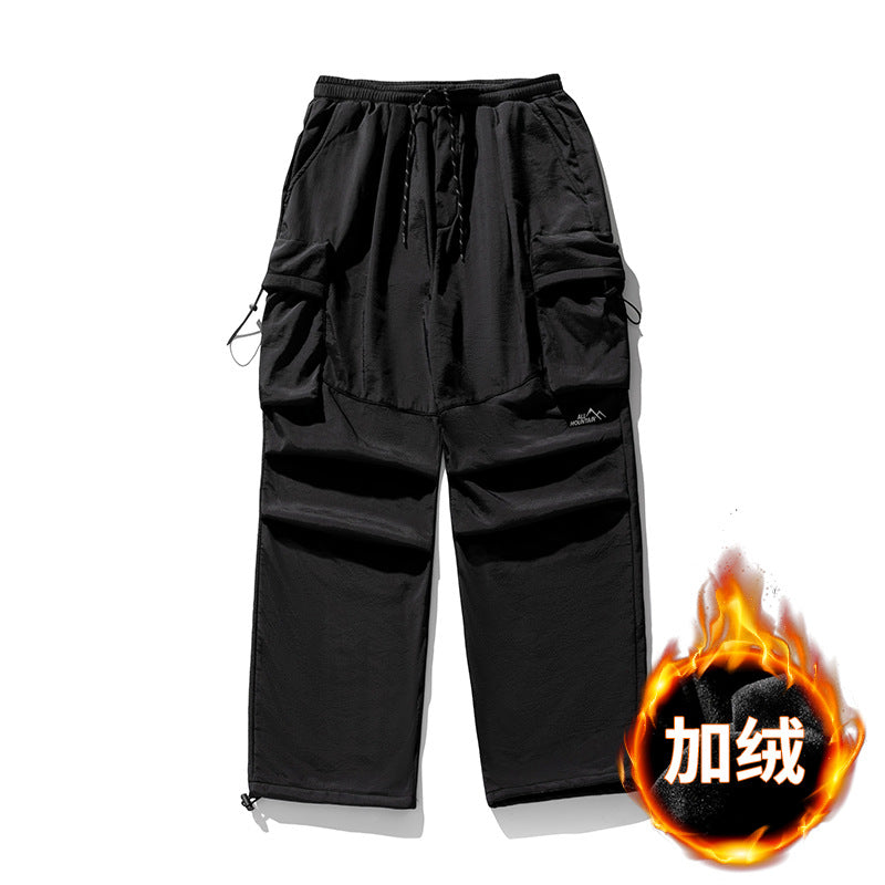 CBAK2233-8H 日系戶外防潑水雙膝降落傘兵褲春季立體口(3色.常規.加絨款)