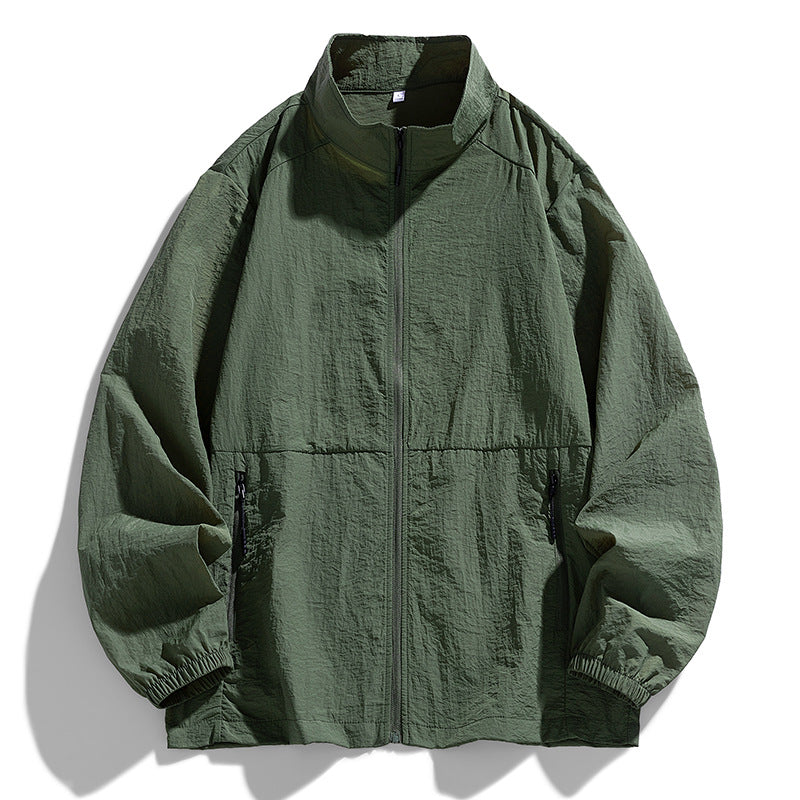 CBCMT2540-124B 立領夾克防曬衣夏季無帽日系凉感防曬服外套(5色)