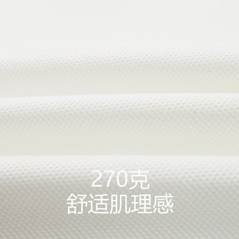 CBD55686-124B 日系肌理感長袖POLO衫春秋季寬鬆翻領T恤(4色)