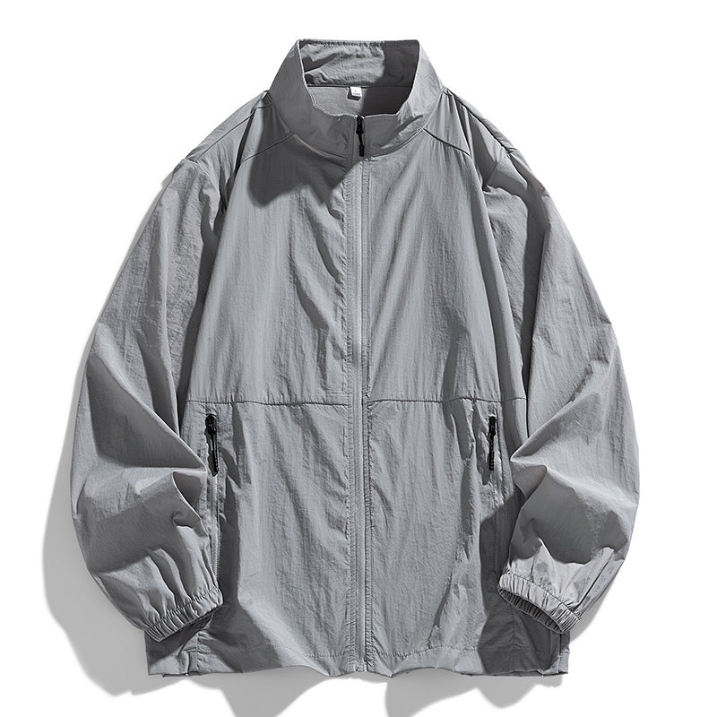 CBCMT2540-124B 立領夾克防曬衣夏季無帽日系凉感防曬服外套(5色)