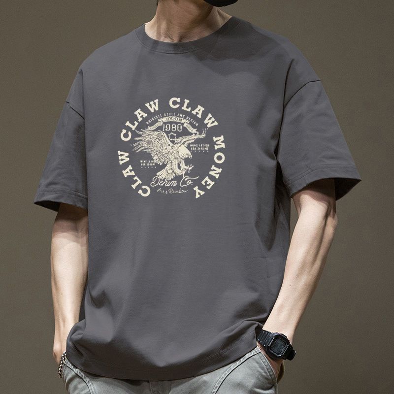 CBE647-96B 純棉200克T恤高品質休閒寬鬆夏裝大碼(6色)
