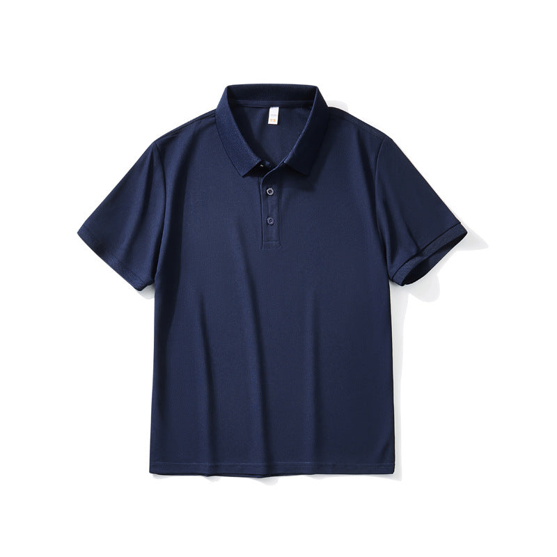 CBES1688-124B 夏季POLO衫純色翻領商務休閒時尚簡約(8色.男女同款)