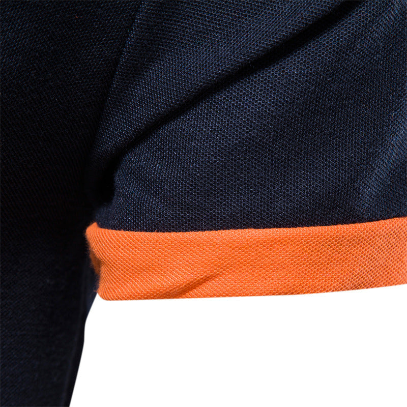 CBET02-4H 小鹿刺繡POLO衫短袖朱地網眼翻領T恤(8色)
