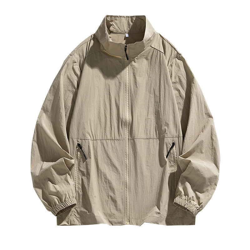 CBCMT2540-124B 立領夾克防曬衣夏季無帽日系凉感防曬服外套(5色)