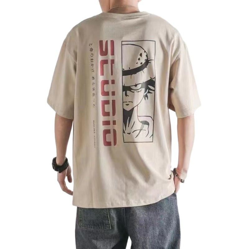 CBE256-96B 純棉200克短袖春夏季運動風T恤(3色)