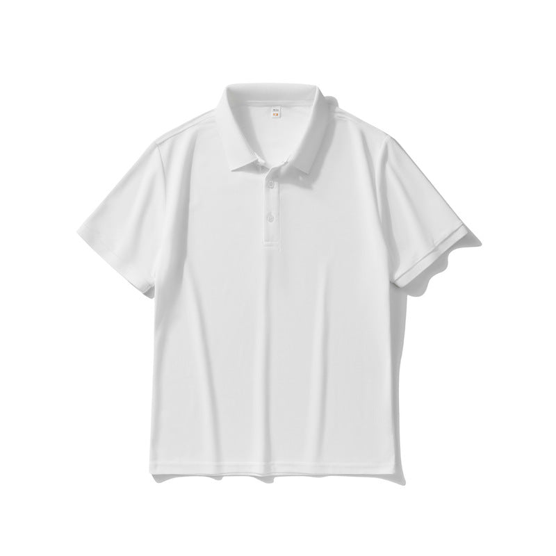 CBES1688-124B 夏季POLO衫純色翻領商務休閒時尚簡約(8色.男女同款)