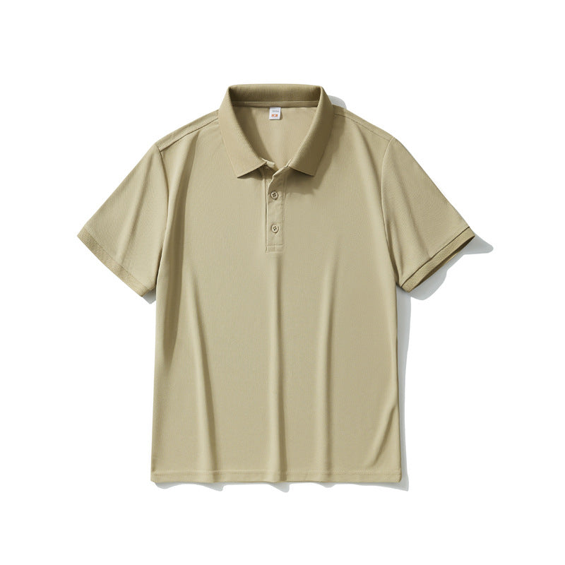 CBES1688-124B 夏季POLO衫純色翻領商務休閒時尚簡約(8色.男女同款)