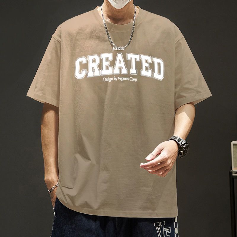 CBECK305-96B 純棉200克夏季美式潮牌半袖短袖T恤(5色)