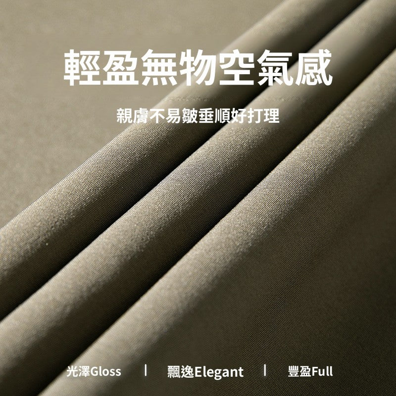 CBAL2280-8H 凉感冰絲休閒褲夏季輕薄寬鬆直筒百搭不易皺(3色)