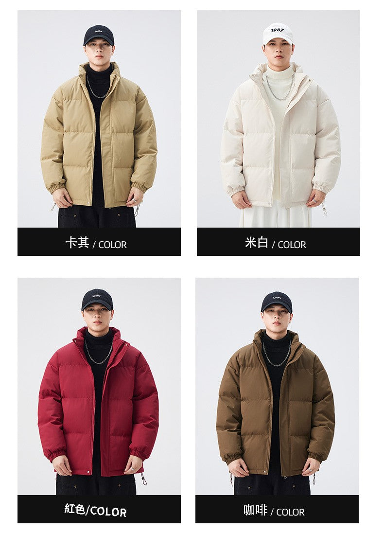 CBCMYM24-9999-65B 冬季羽絨棉服加厚立領百搭寬鬆禦寒棉襖(10色)