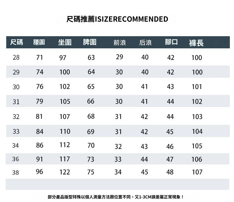 CBANS8046-65B 冬季加絨加厚保暖牛仔褲直筒百搭長褲