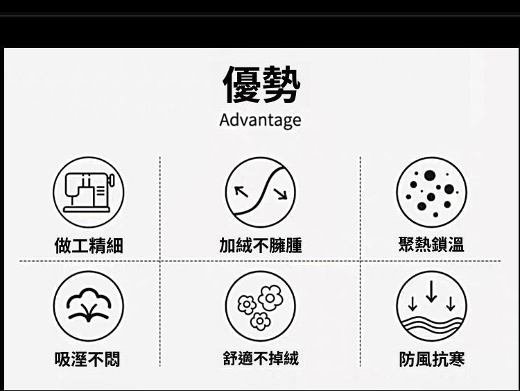 CBADD2662-65B 冬季加絨加厚保暖休閒褲百搭棉質針織褲(2色)