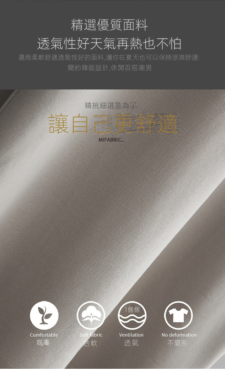 CBEM101-103-1B 夏季純棉polo衫男寬鬆大碼帶領短袖T恤(6色)