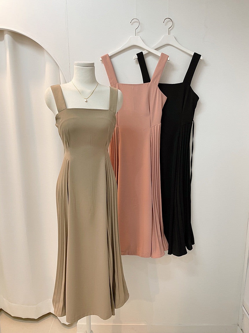 CGB6062-68B 吊帶連衣裙長款(2色)