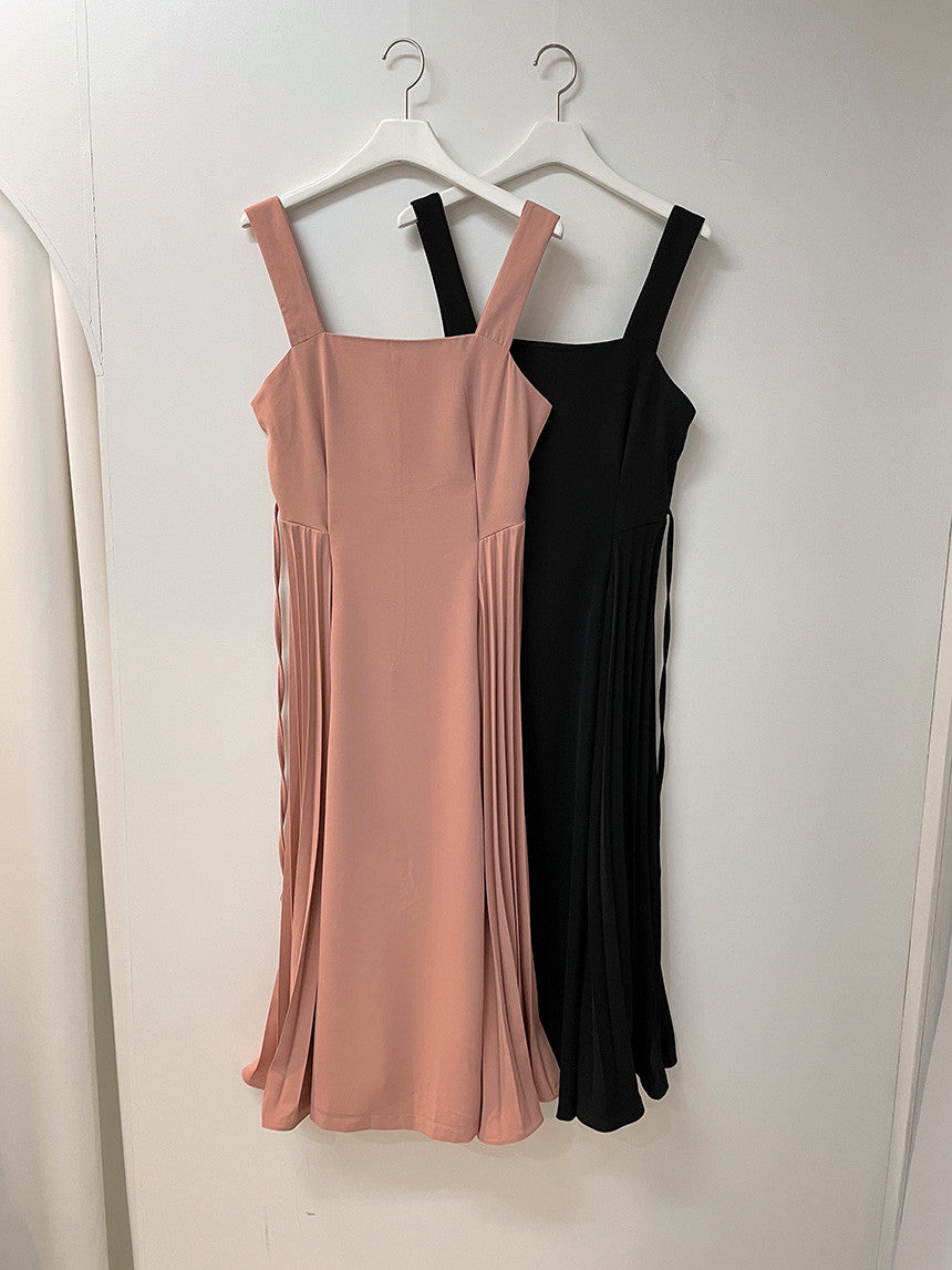 CGB6062-68B 吊帶連衣裙長款(2色)