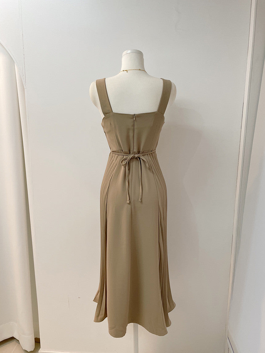 CGB6062-68B 吊帶連衣裙長款(2色)