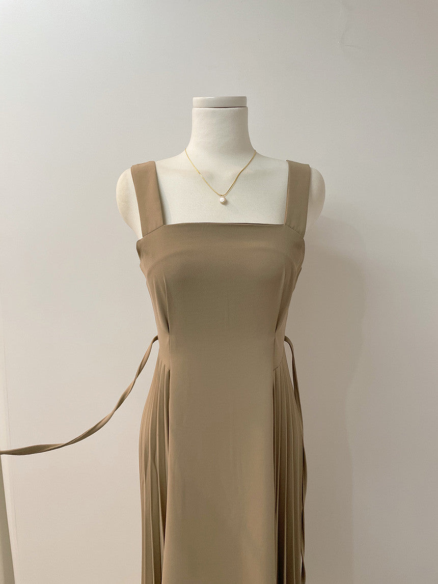 CGB6062-68B 吊帶連衣裙長款(2色)