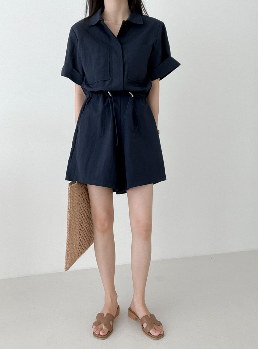 CGA6608-68B 復古休閒連體褲(2色)