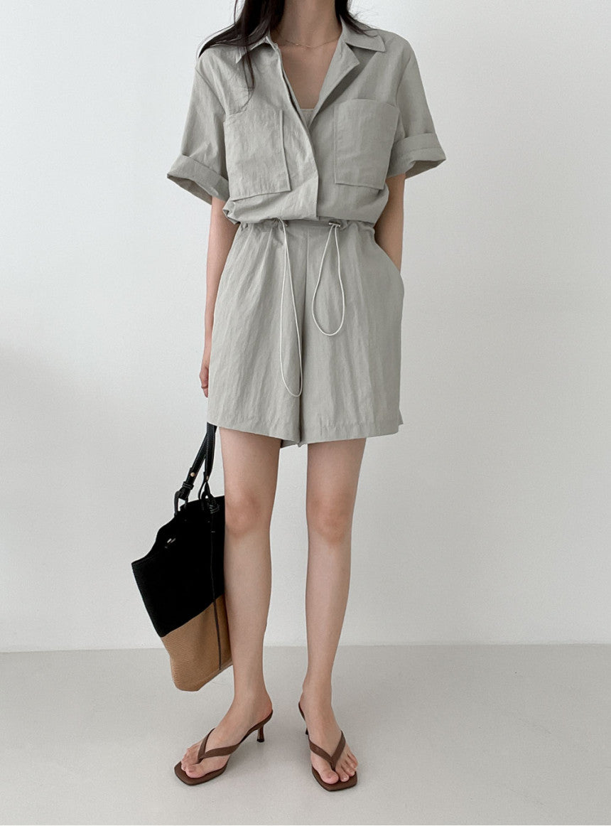 CGA6608-68B 復古休閒連體褲(2色)