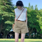 CGFC22B4496-36H 夏季休閒時尚法式無袖上衣鹽系穿搭高級感兩件套裝褲
