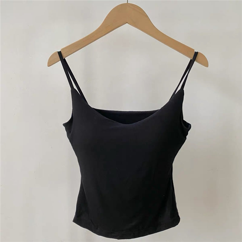 CGF9509-36H 春夏自帶2.5外擴bra顯胸內搭吊帶背心(5色)