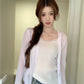 CGF80006-71B 春夏蕾絲內搭吊帶背心+防嗮衫(6色)