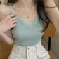 CGF80006-71B 春夏蕾絲內搭吊帶背心+防嗮衫(6色)
