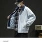 CBCMD9115-1B 衝鋒衣外套寬鬆休閒翻領夾克春秋工裝登山服(4色)