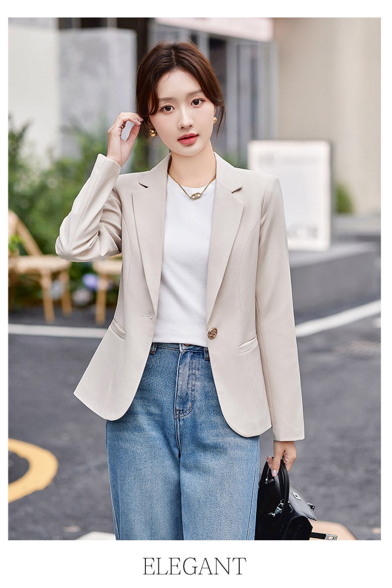 CGC69851-33B 長袖正裝西服外套(4色)