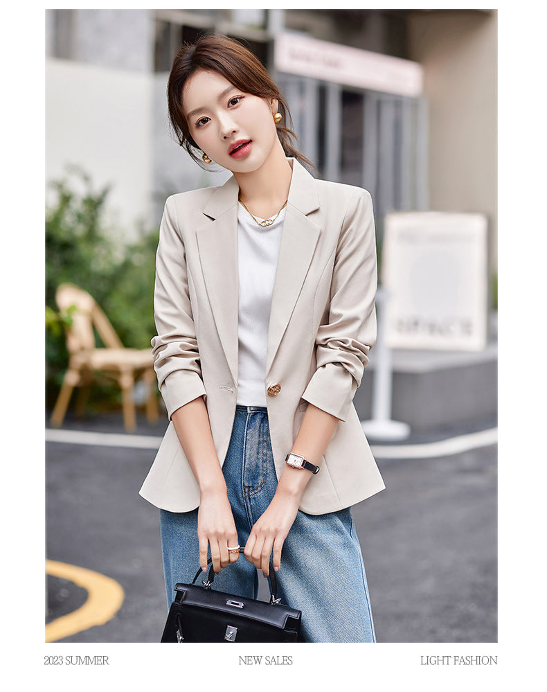 CGC69851-33B 長袖正裝西服外套(4色)