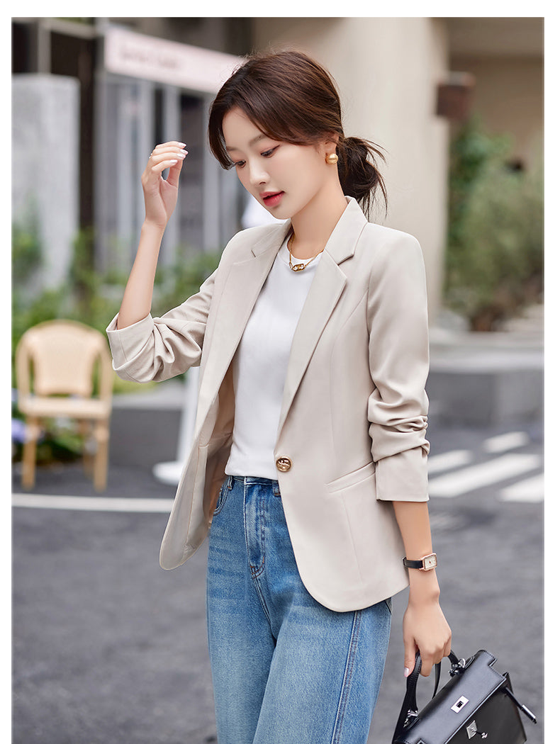 CGC69851-33B 長袖正裝西服外套(4色)