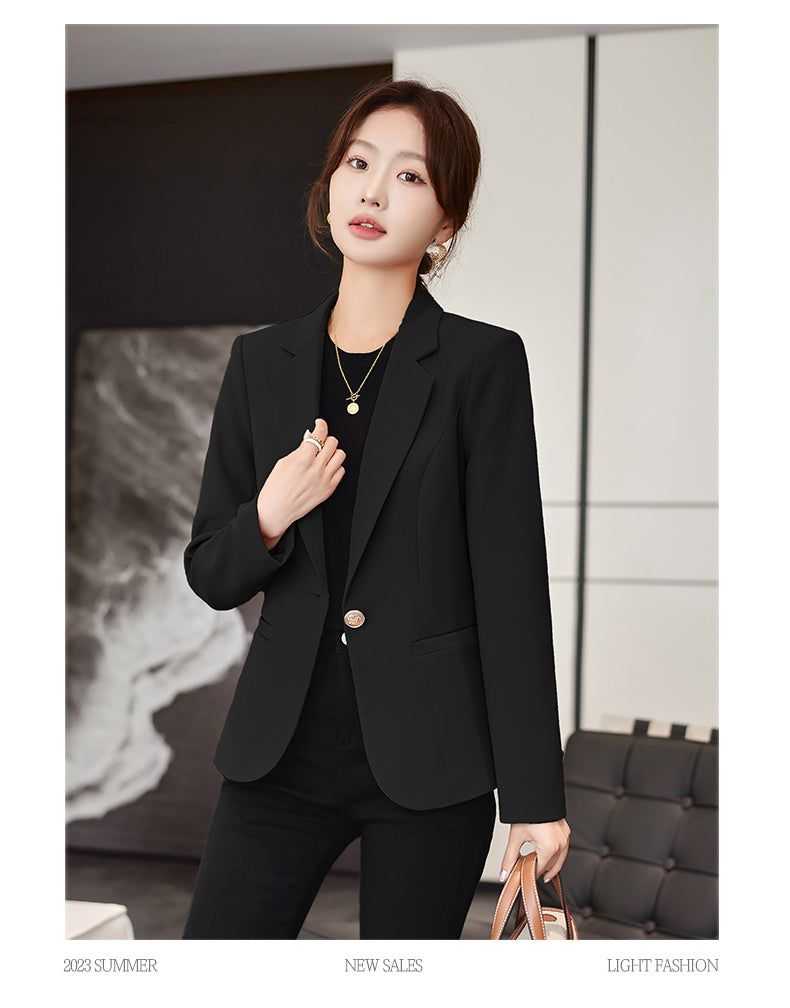 CGC69851-33B 長袖正裝西服外套(4色)