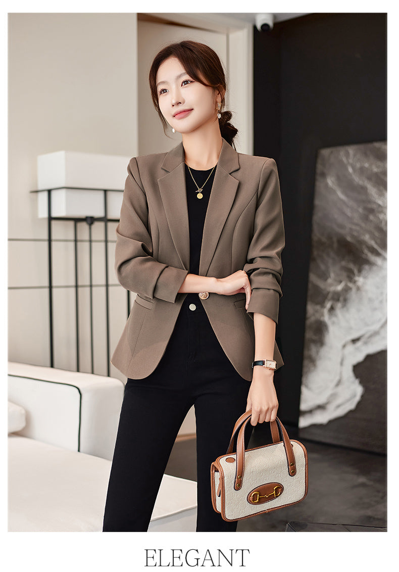 CGC69851-33B 長袖正裝西服外套(4色)