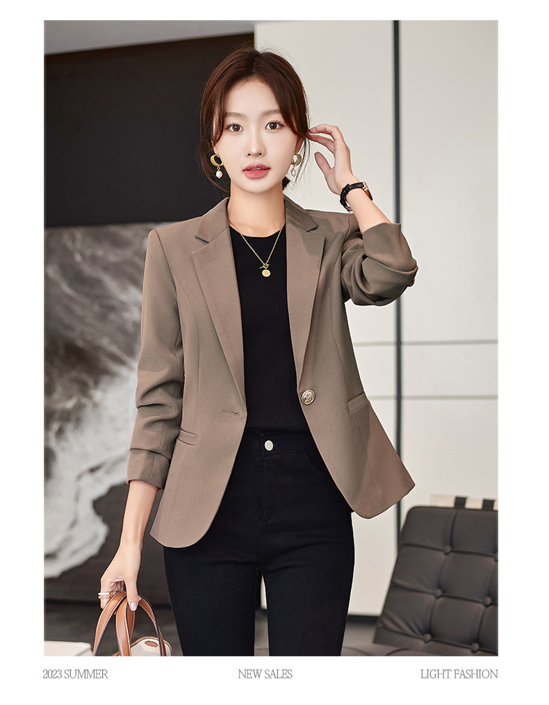 CGC69851-33B 長袖正裝西服外套(4色)