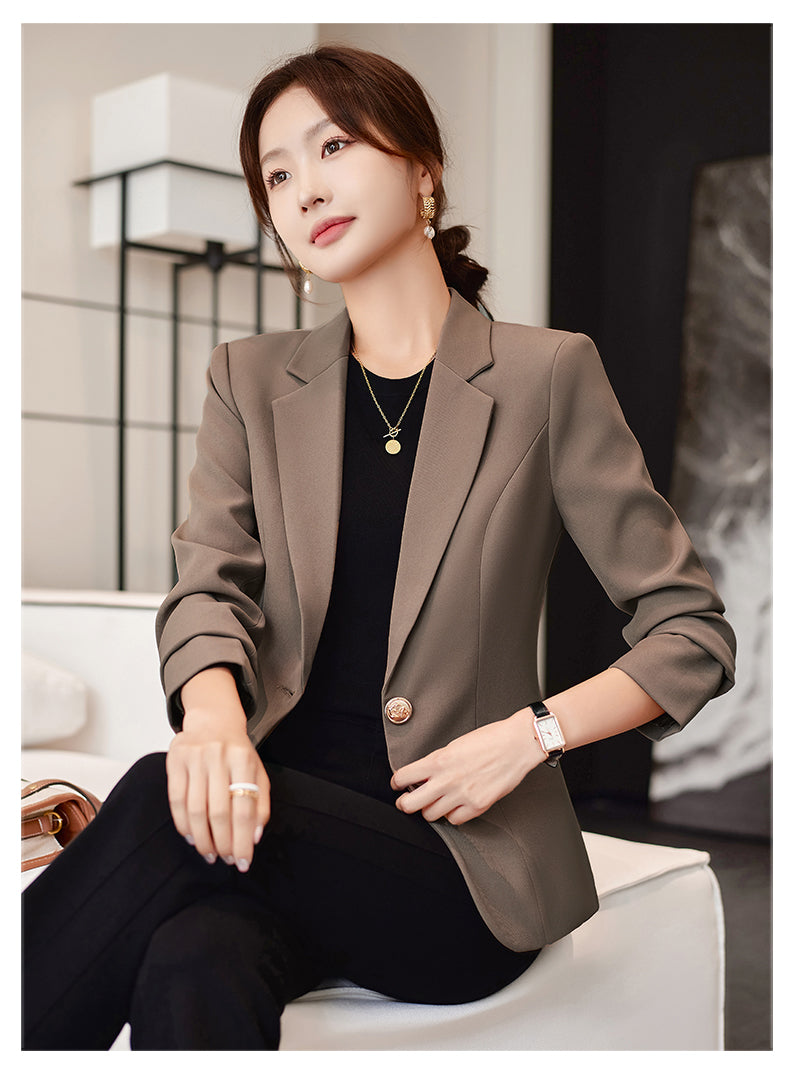 CGC69851-33B 長袖正裝西服外套(4色)