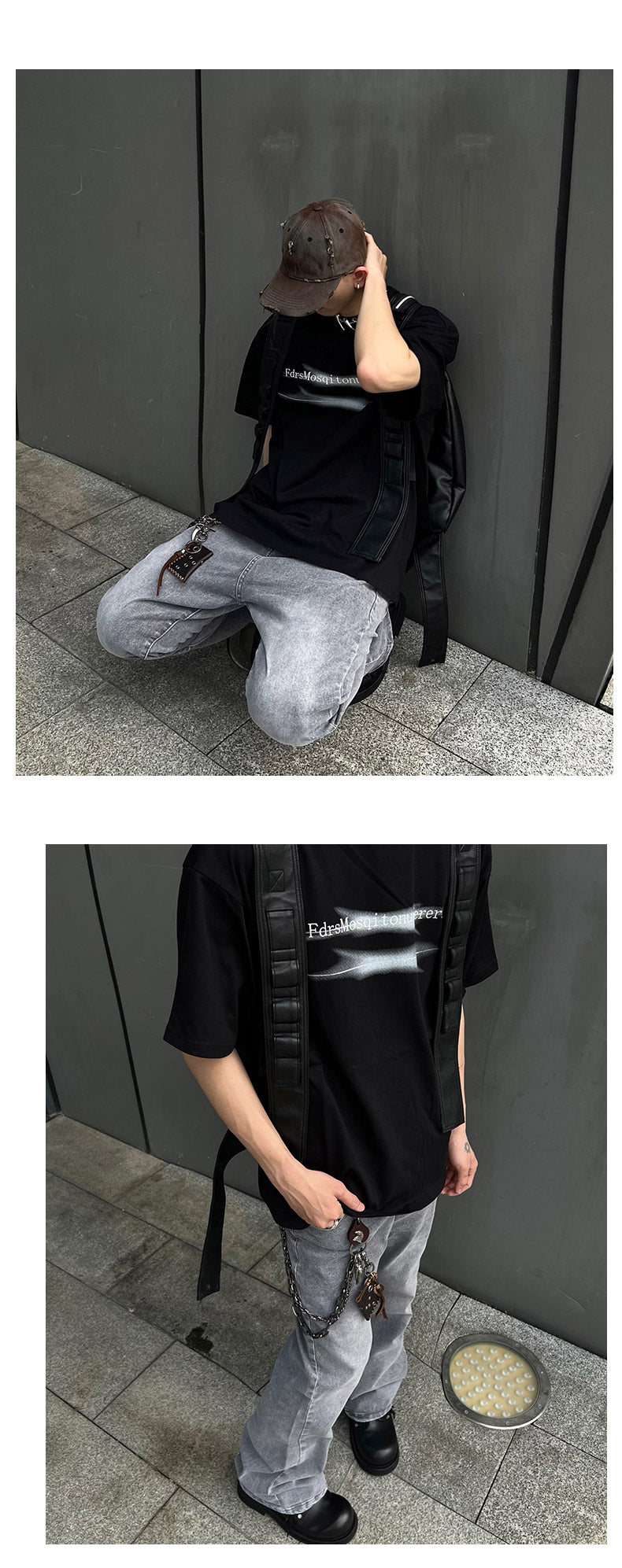 CBAYD740-203-1B 日常通勤款cleanfit潮牌爆款微喇叭牛仔長褲(5色)