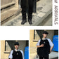 CBAYD786-703-1B 復古機能潮牌拉鍊彈性男直筒港風牛仔長褲(3色)