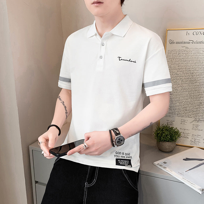 CBEJH2105-1B 短袖T恤襯衫領男夏季POLO衫(3色)