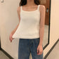 📺︎︎ CGF0572-9B  雙層加絨針織吊帶背心女內搭無袖彈力打底衫(4色)