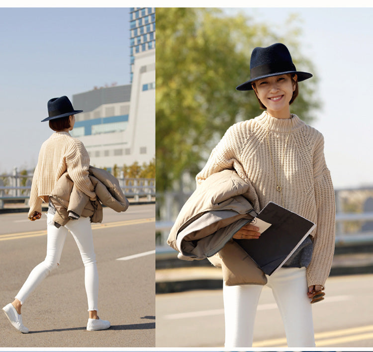 📺︎︎ CGA258-36H 膝蓋破洞九分小脚牛仔褲(2色)